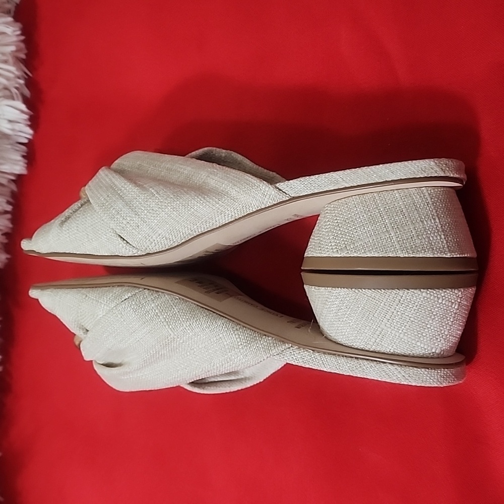 Vince Camuto Liane Tan Mules with Knotted Detail - Picture 6 of 10